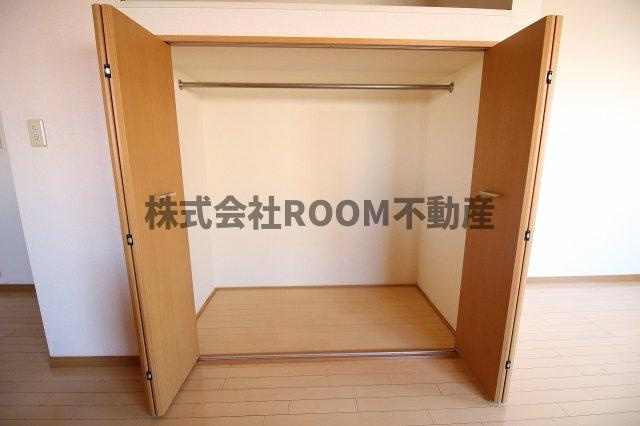 ラパン郡元の収納|大きなものも収納できそうです