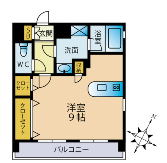 【間取り】 | 日之出ビル高砂