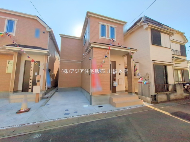 月々８万円台～　新築戸建　富士見市鶴馬第1期の外観|1号棟　外観　完成済