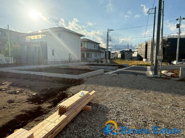 新築戸建　茅ヶ崎市松林2丁目　全10棟の前面道路含む現地写真