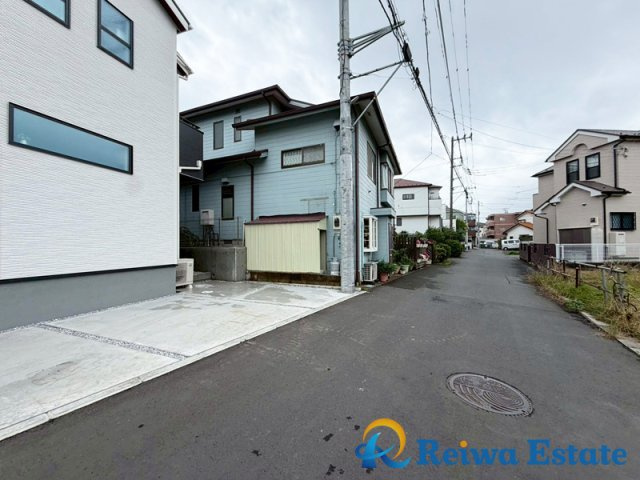 新築戸建　茅ヶ崎市松林2丁目　全10棟　の前面道路含む現地写真