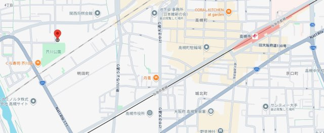 パークサイドマンションの地図