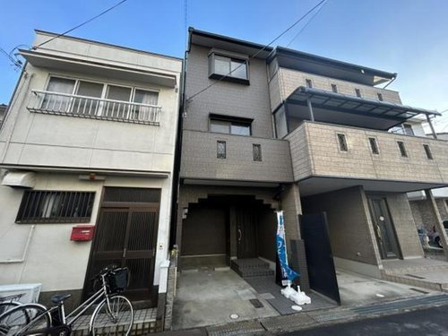 寺戸町三ノ坪の外観|▼アクセス
阪急京都線「洛西口」駅徒歩約8分、JR京都線「桂川」駅徒歩約13分