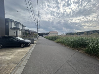 【前面道路含む現地写真】 | 【JINSEI】みどりの1丁目5区画分譲地　建築条件なしの住宅用地