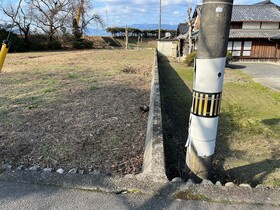 売土地の外観