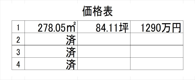  | 前橋市横手町売地　①