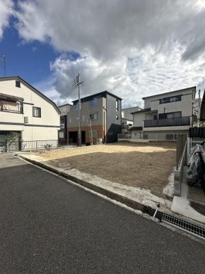 【前面道路含む現地写真】 | 灘区楠丘町　土地分譲　建築条件なし