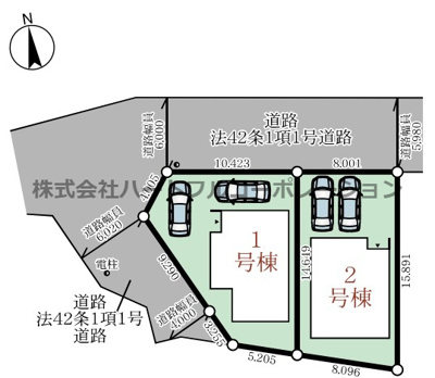 【外観】 | 神戸市西区宮下3丁目　新築戸建1号棟　仲介手数料無料！ | 西区宮下3　新築1号棟　仲介手数料無料！