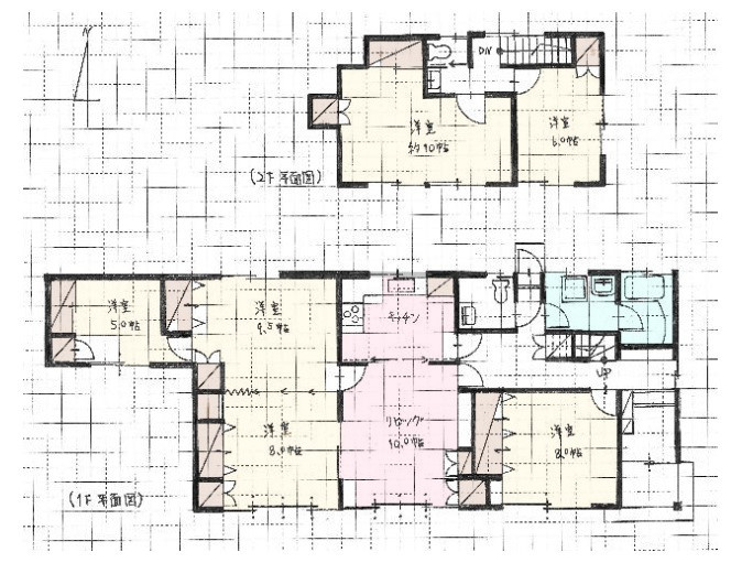 【中古戸建】伊勢崎市今泉町の間取り|■間取り