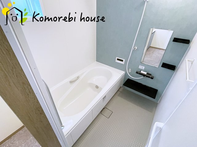 西区内野本郷　新築一戸建て　CHELINO　01の浴室|日々の疲れを癒すお風呂付です