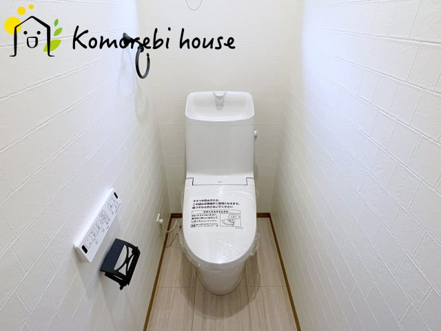 西区内野本郷　新築一戸建て　CHELINO　01のトイレ|シンプルで使いやすいトイレです