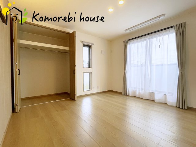 西区内野本郷　新築一戸建て　CHELINO　01の寝室|使い勝手のいい寝室です