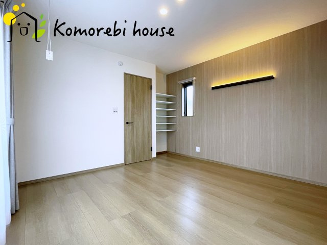 西区内野本郷　新築一戸建て　CHELINO　01の寝室|ゆとりの広さです