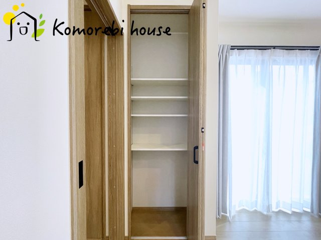 西区内野本郷　新築一戸建て　CHELINO　01の収納|便利な収納スペースです