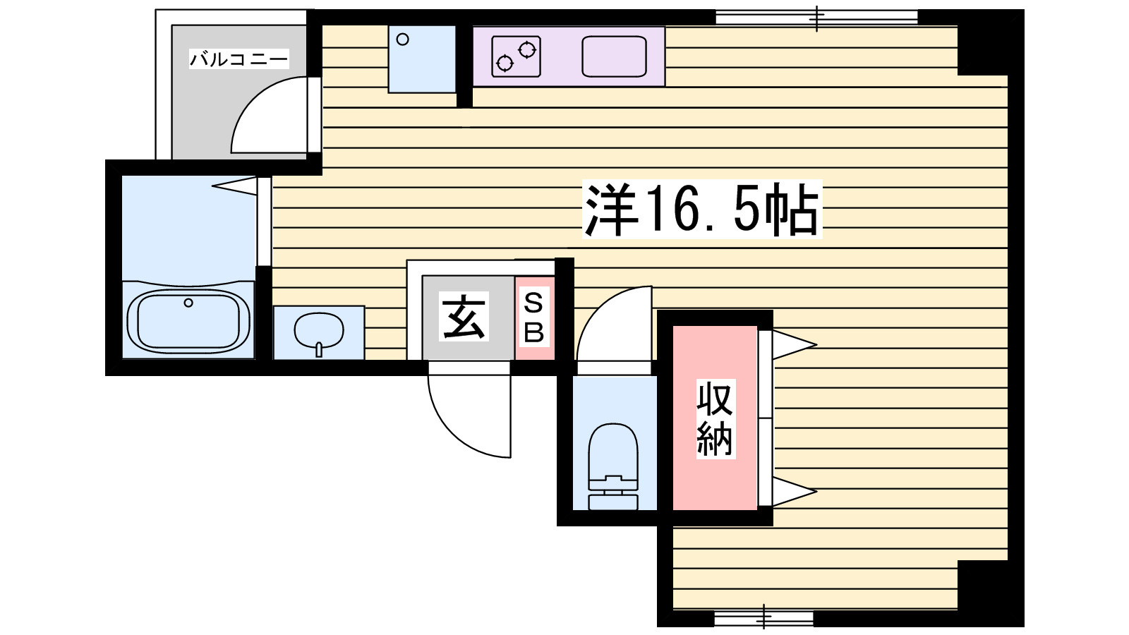 ツムギビルの間取り