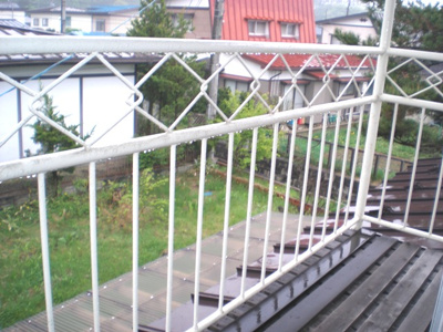 【バルコニー】 | 松園貸家 | 陽当たり良好なバルコニーです