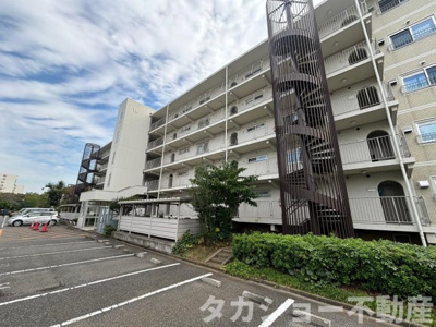 【外観】 | 稲毛ファミールハイツ　18号棟 | 落ち着いた雰囲気の外観です