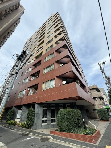 リシェ広尾の外観|憧れのブランドエリア広尾に佇むマンション