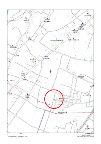 小山市大字乙女の地図