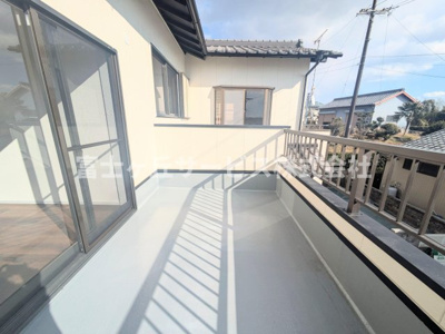 【バルコニー】 | 袋井市春岡 中古戸建て | バルコニーです