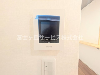 【セキュリティ】 | 袋井市春岡 中古戸建て | TV付インターホンです