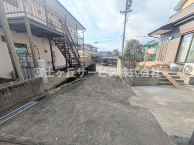 【前面道路含む現地写真】 | 袋井市春岡 中古戸建て | 前面道路です