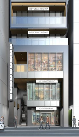 A*G六本松の外観パース