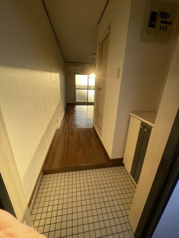 豊国スカイマンション国分の玄関