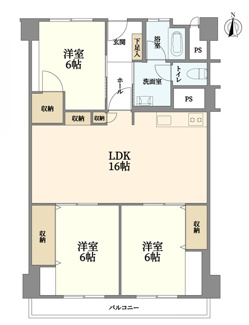 【間取り】 | 北摂マンション