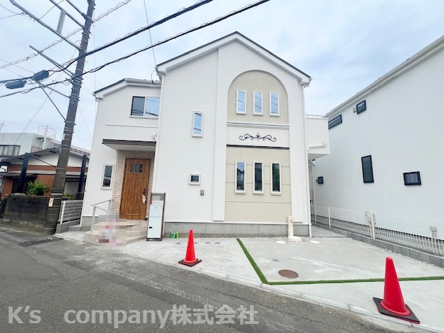 ◎高座郡寒川町小谷3丁目　新築戸建　1号棟の外観|カースペース1台分◇◇