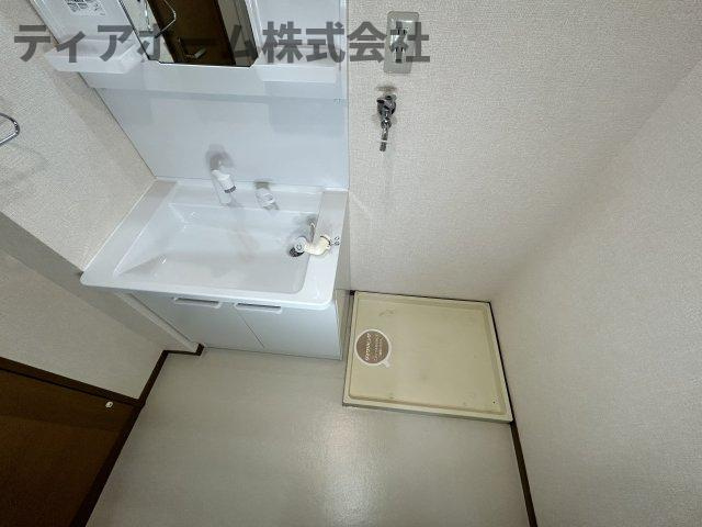 桑の実ハッピィハウスの独立洗面台|独立洗面台あり、毎朝おしゃれに忙しい女性の方におすすめです