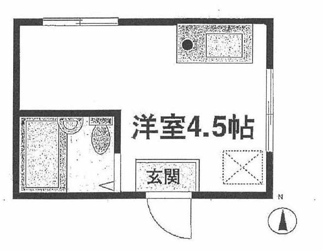 シャトル新大阪の間取り