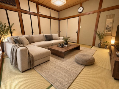 【和室】 | 蓮沼貸家 | 家具配置のイメージです。