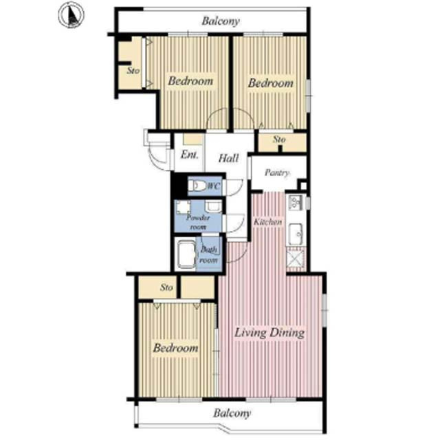 グリーンコーポ川原通の画像