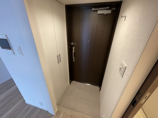 パークアクシス柏の玄関