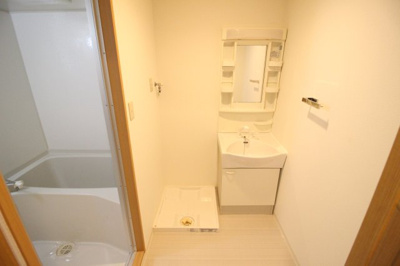 【洗面所】 | ルフランソレイユ | 洗濯機置場