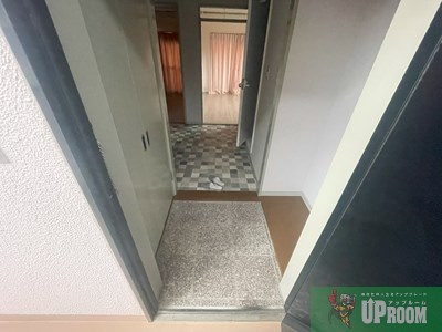 レイクサイドマンションカサイの玄関