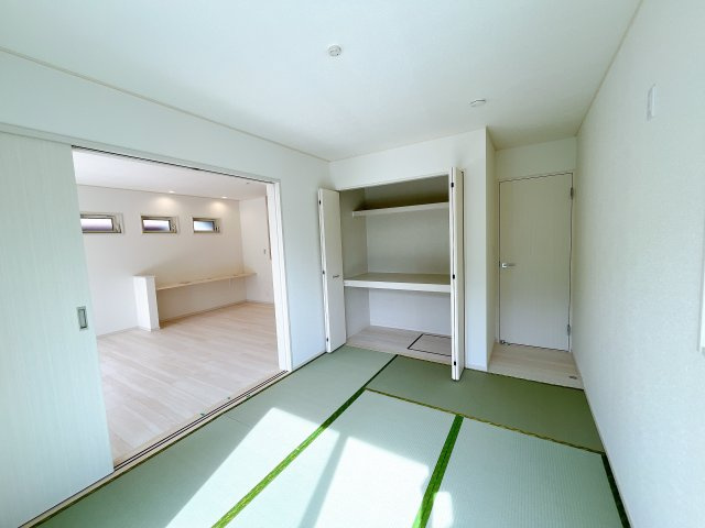 熊谷市上之　戸建住宅の和室|１階和室6.5帖