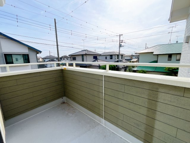 熊谷市上之　戸建住宅のバルコニー|洋室６帖前バルコニー