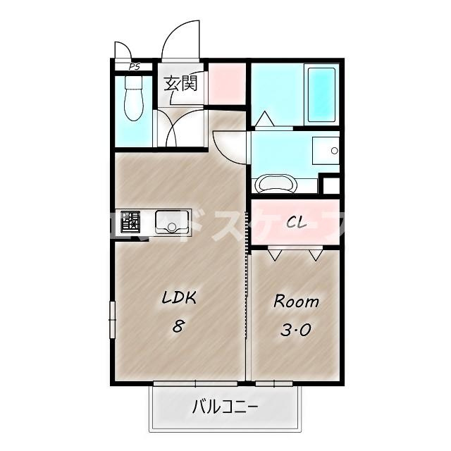 セレーネの間取り|高崎、前橋エリアのお部屋探しはエンドスケープまで！お客様の理想お聞かせ下さい♪