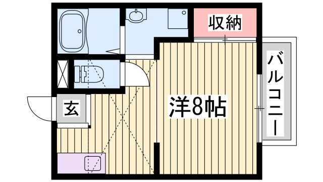 メゾン書写の間取り