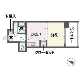 【間取り】 | モンレーヴ市崎 | 現況優先。