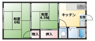 【間取り】 | 山翠荘