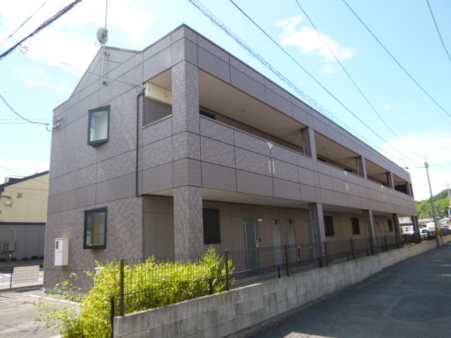 倉敷市連島３丁目のアパートの外観