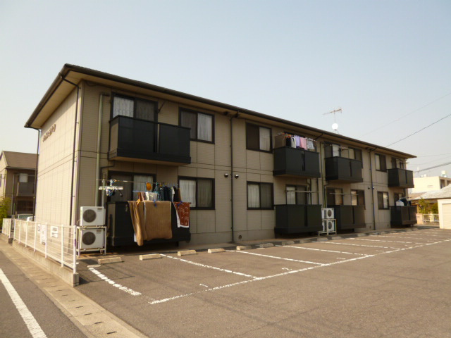 倉敷市北畝４丁目のアパートの外観
