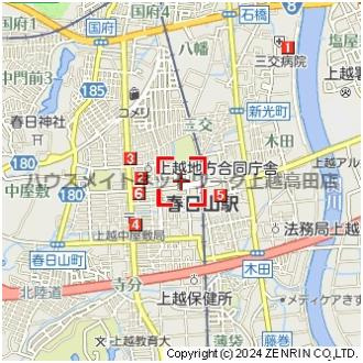 リビハウスの地図|位置図