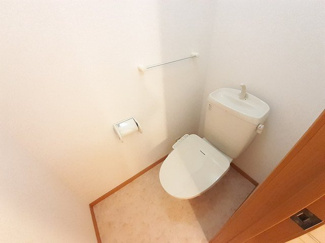 【トイレ】 | ベルーナ　Ⅰ | 落ち着いた色調のトイレです