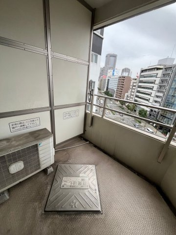 マジェスティ天満橋のバルコニー
