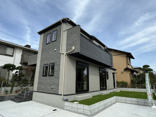 鎌ケ谷市東初富3丁目新築戸建の外観|完成済み内覧可能です！