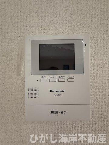 平塚市平塚３丁目　新築戸建　全15棟のセキュリティ|TVモニター付きインターフォン